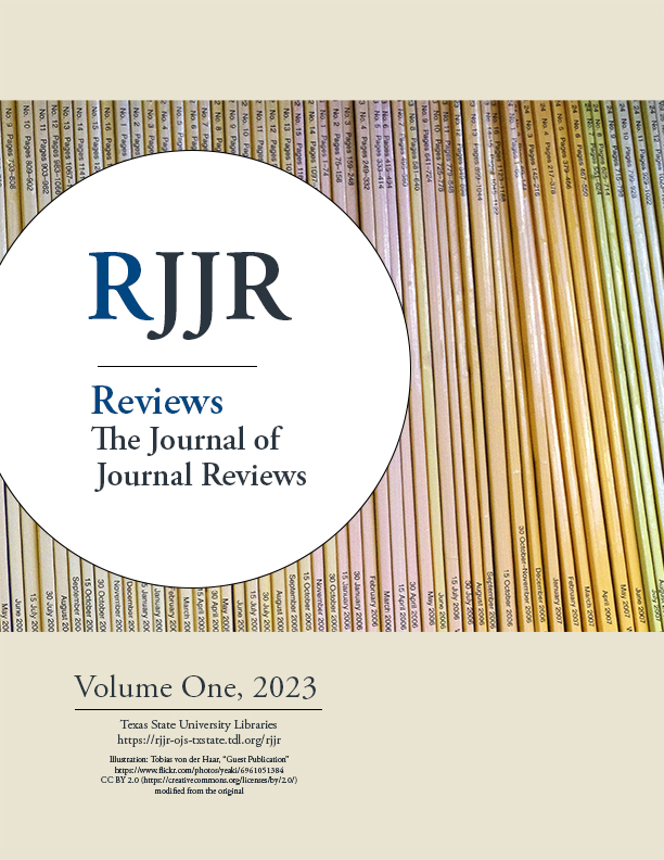 RJJR: Reviews: The Journal of Journal Reviews, Volume One, 2023